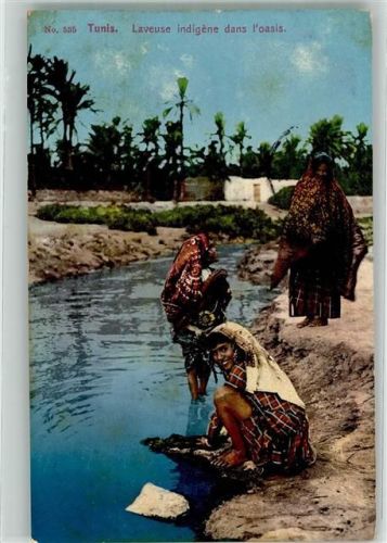 Tunis Waschfrauen Tracht