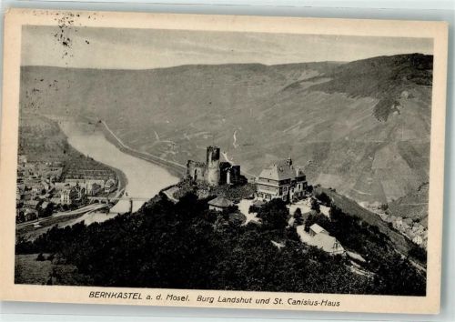 Bernkastel Burg Landshut St. Canisius-Haus Vogelschau