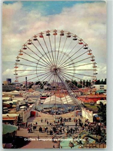 Bad Oeynhausen Größtes transportables Riesenrad der Welt Fotograf Kurt Hölscher