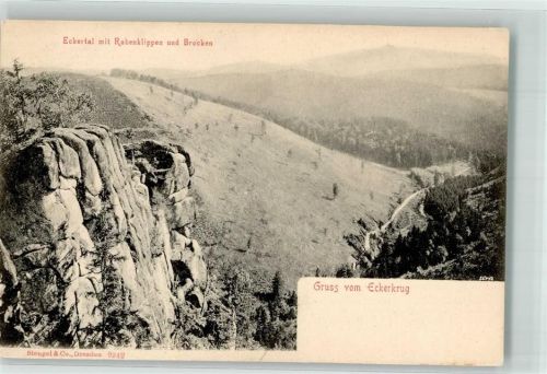 Brocken Rabenklippen Eckertal