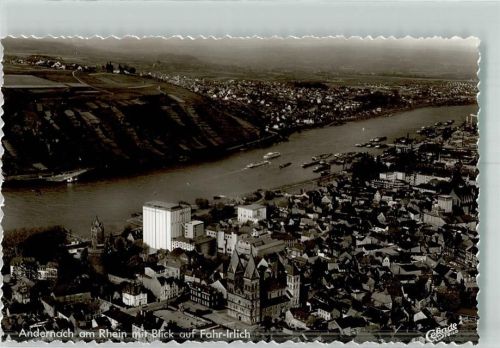 Andernach Fliegeraufnahme Fahr-Irlich