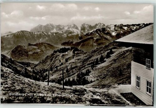 Rettenschöss Wandberg Blick ins Kaisergebirge