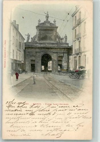 Nancy 1901 Tor Saint-Georges