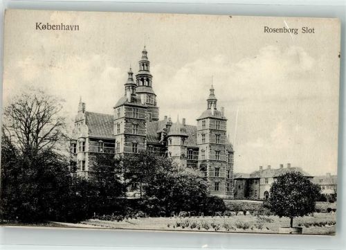 Kopenhagen 1906 Schloss Rosenborg