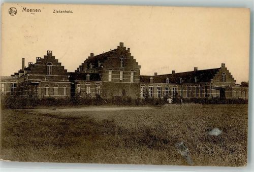 Menen 1917 Krankenhaus Feldpost WK I