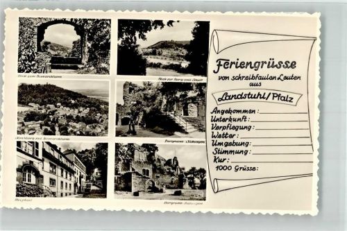 Landstuhl Burgruine Sickingen Bismarckturm Moorbad Kirchberg