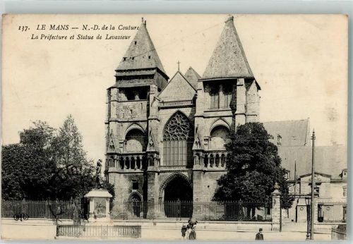 Le Mans 1915 Denkmal Levasseur Justizgebäude Feldpost WK I