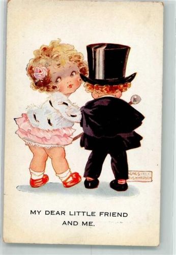 1928 sign. Richardson Agnes Kinderpoesie My dear little friend