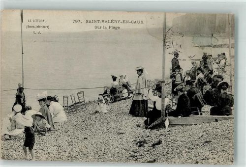 Saint-Valery-en-Caux Schwimmbad Strand
