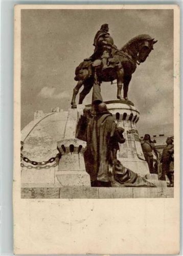 Klausenburg 1958 Denkmal Matei Corvin