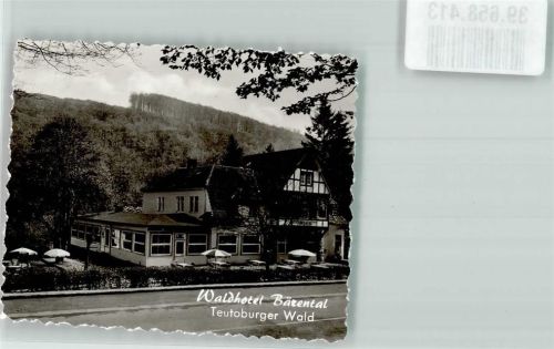 Kohlstädt Waldhotel Bärental Teutoburger Wald Ort lt. Recherche