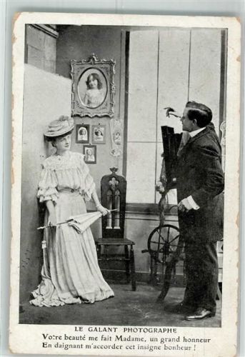 1907 Le galant Photographie Fotostudio