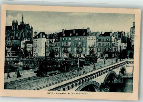 57000 Metz - Straßenbahn Moyen Pont