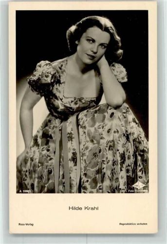 Hilde Krahl Filmverlag Ross A3386/1 Foto Hämmerer
