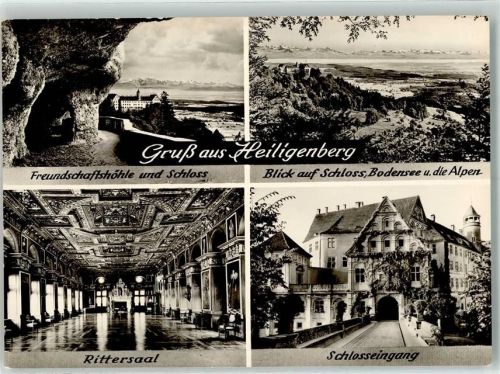 Heiligenberg Freundschaftshöhle Schloss Rittersaal Schlosseingang