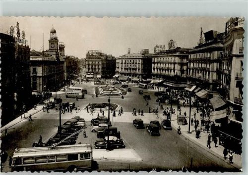 Madrid Omnibus Auto Oldtimer Porte du Soleill