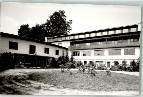 Langenaubach Landschulheim Ort handschriftlich Foto Original aus Archiv eines Ansichtskartenverlags