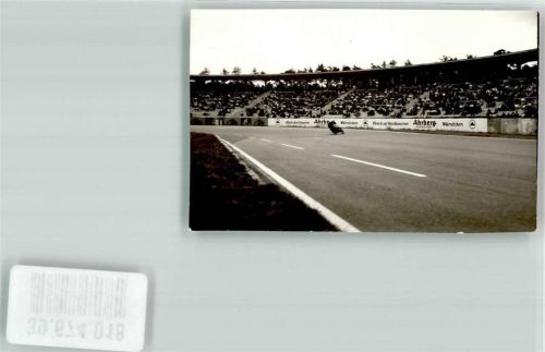 Hockenheim Motodrom Motarrad Ort handschriftlich Foto Original aus Archiv eines Ansichtskartenverlags