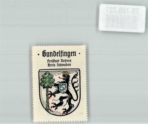 Gundelfingen Stadtwappen Kaffee Hag