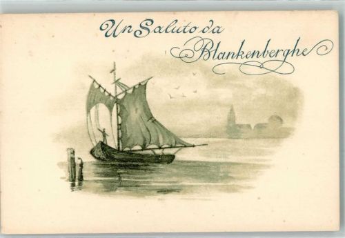 Blankenberghe Segelboot