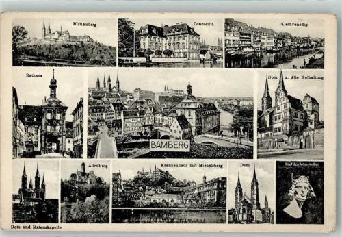 Bamberg Krankenhaus Rathaus Concordia Maternkapelle