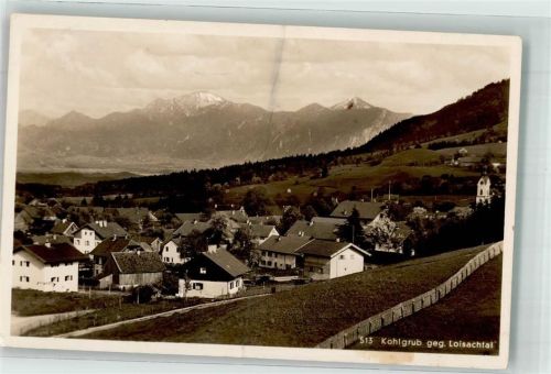 Bad Kohlgrub 1939 mit Loisachtal Fotograf Kronburger