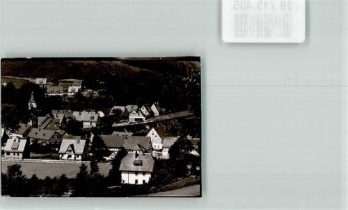 Oberkirchen Ort handschriftlich Foto Original aus Archiv eines Ansichtskartenverlags