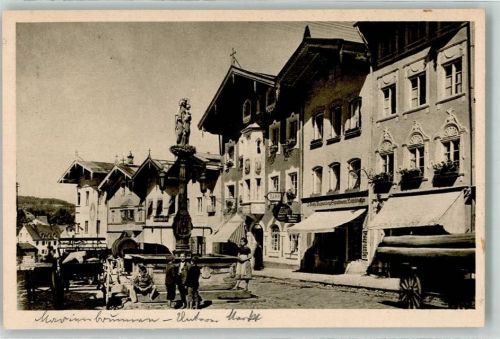 Bad Tölz Untere Marktstraße Marienbrunnen