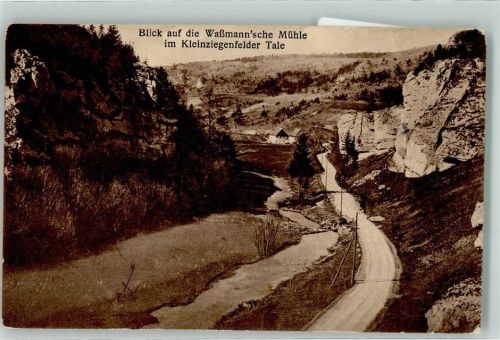 96260 W8628 Weismain - Blick auf die Waßmann`sche Mühle im Kleinziegenfelder Tale