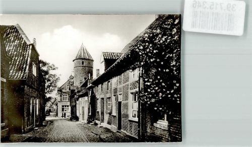 Dülmen Weg Turm Ort handschriftlich Foto Original aus Archiv eines Ansichtskartenverlags
