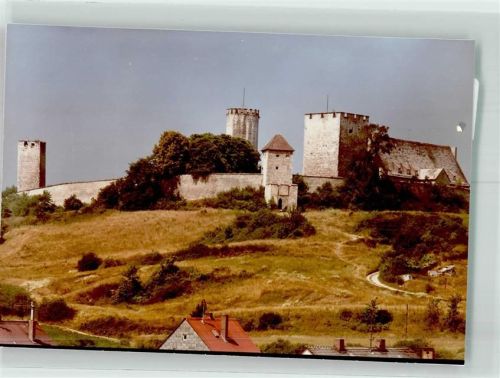 Burglengenfeld Burg Ort handschriftlich Foto Original aus Archiv eines Ansichtskartenverlags
