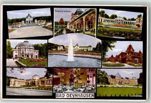 Bad Oeynhausen Kurtheater Badehaus Thermalbadehaus Brunnenhalle Kurhaus