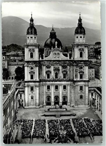 Salzburg Dom Jedermann Festspiele Hüttenstempel