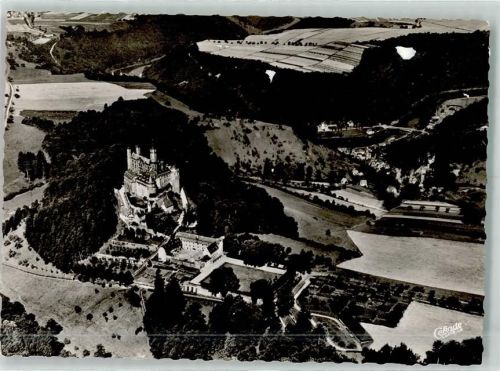 Schaumburg Fliegeraufnahme Schloss Schaumburg an der Lahn