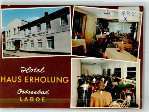 Laboe Hotel Haus Erholung