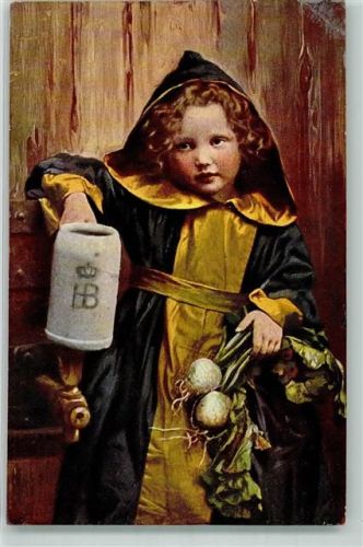 1913 Bierkrug Fass Hofbräuhaus Rüben
