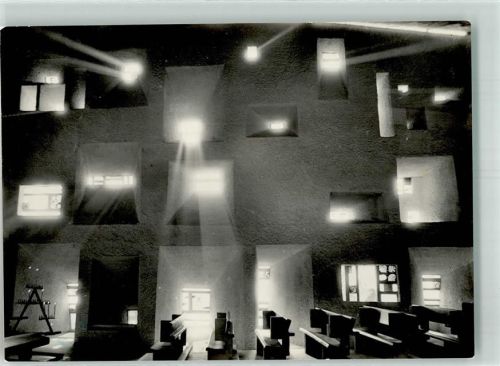 Ronchamp Chapelle de Notre-Dame-du Haut Architekt Le Corbusier