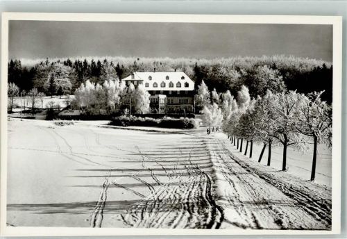 Honau Albhotel Traifelberg Winter