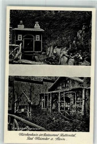 Bad Münster-Ebernburg Gasthaus Cafe Huttental Märchenhain Tiergarten