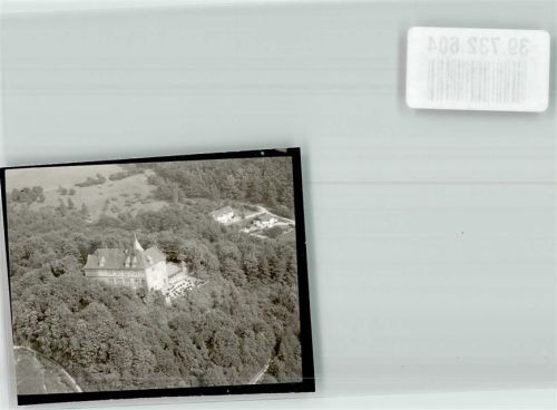 Schwalenberg Fliegeraufnahme von Burg Schwalenberg Foto Original aus Archiv eines Ansichtskartenverlags Ort handschriftlich