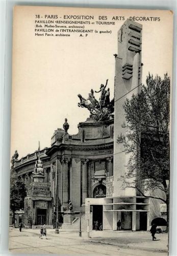 Paris Exposition des Arts Decoratif Pavillon Tourisme