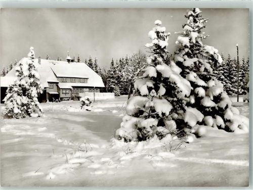 Schonach Gasthaus Wilhelmshöhe Winter