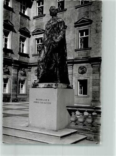 Bayreuth Denkmal Maxilmilian II König v. Bayern Ort handschrfitlich Foto Original aus Archiv eines Ansichtskartenverlags
