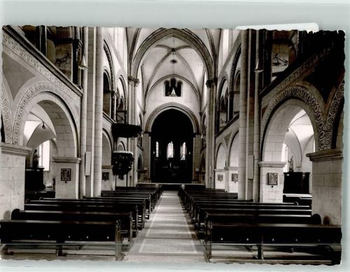 Andernach Kirche Ort handschriftlich Foto Original aus Archiv eines Ansichtskartenverlags