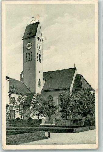 Schwabing 1912 Krankenhaus Kirche