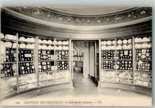 Chantilly Schloss Chateau de Chantilly Cabinet des Gemmes