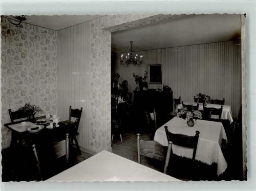 Nideggen Gasthaus Burgblick Ort handschrfitlich Foto Original aus Archiv eines Ansichtskartenverlags