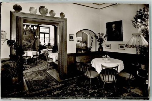 Zell Hotel Weinhaus Schloss Zell Gaststube Karte beschnitten