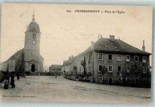 Charquemont Kirche Place de l´Èglise