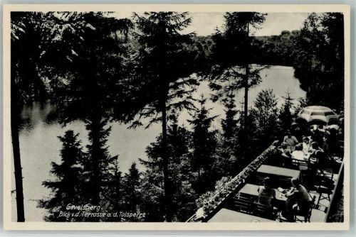 Gevelsberg Blick v.d. Terrasse d. Gasthauses zur Heilenbecker Talsperre